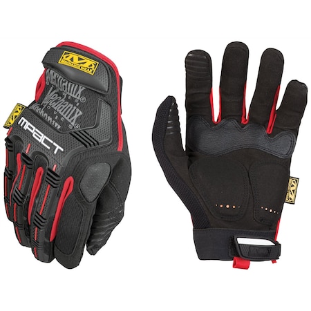 Mechanix Wear LRG Mpact Glove D30 HI IMP BLKRED MECMPT-52-010